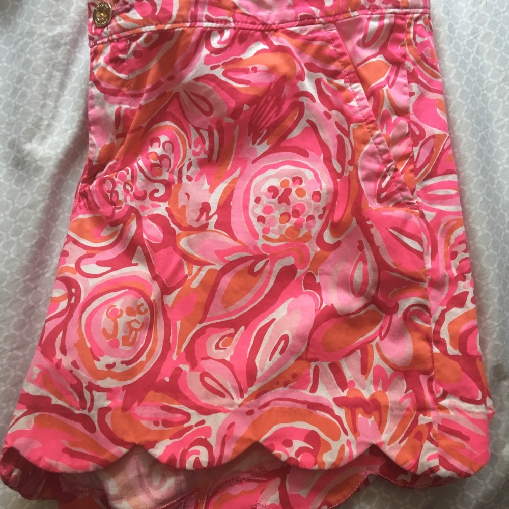 lily pullitzer buttercup shorts